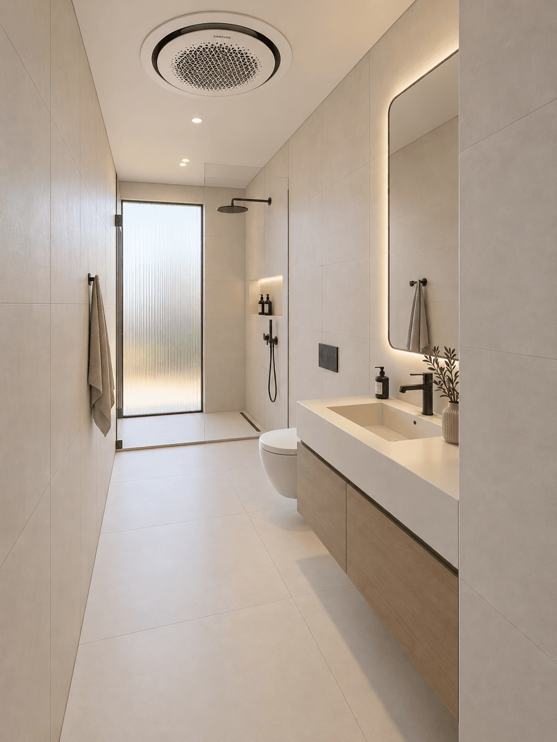 East Wing lower-floor ensuite bathroom