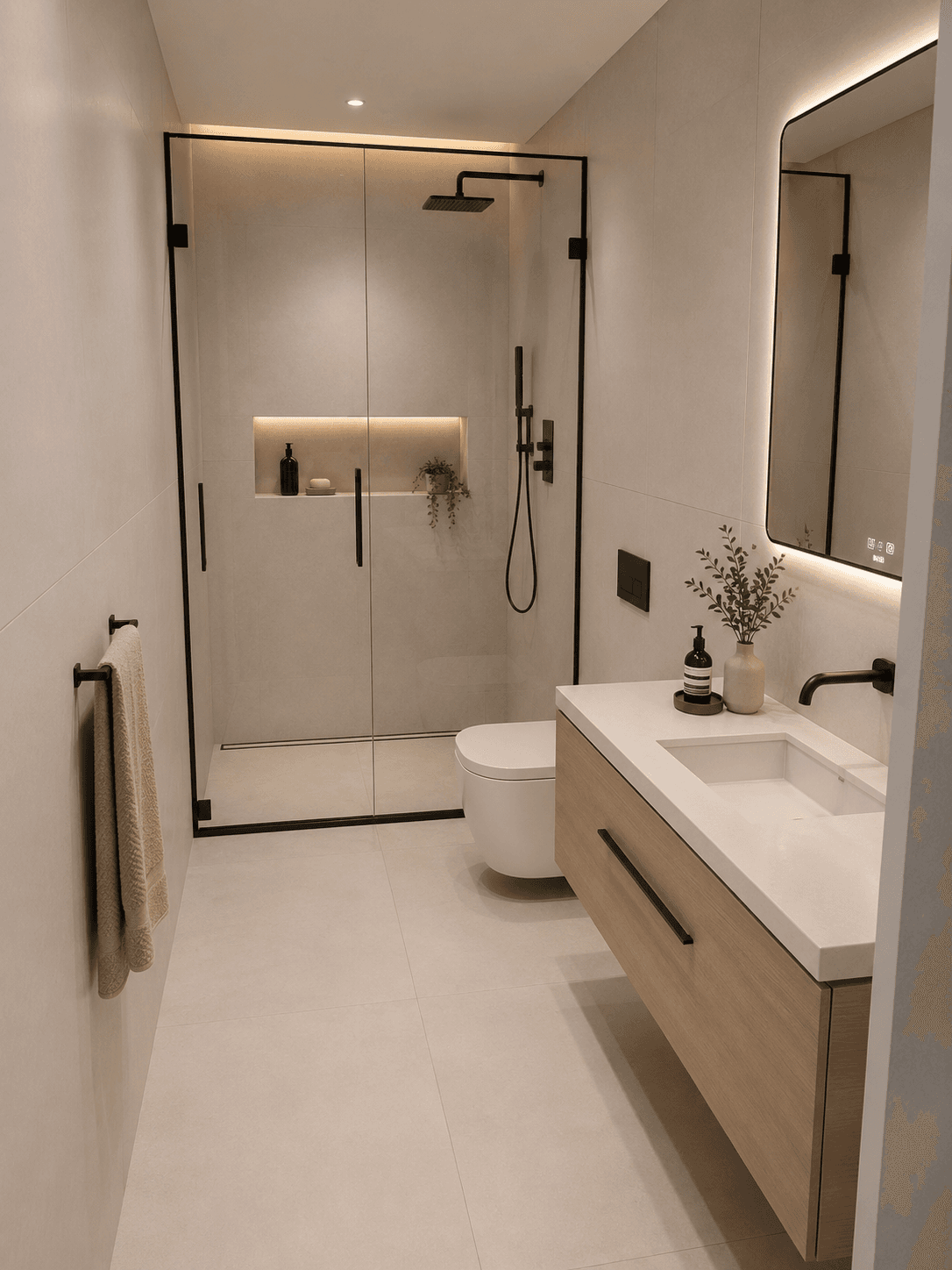 East Wing top-floor ensuite bathroom